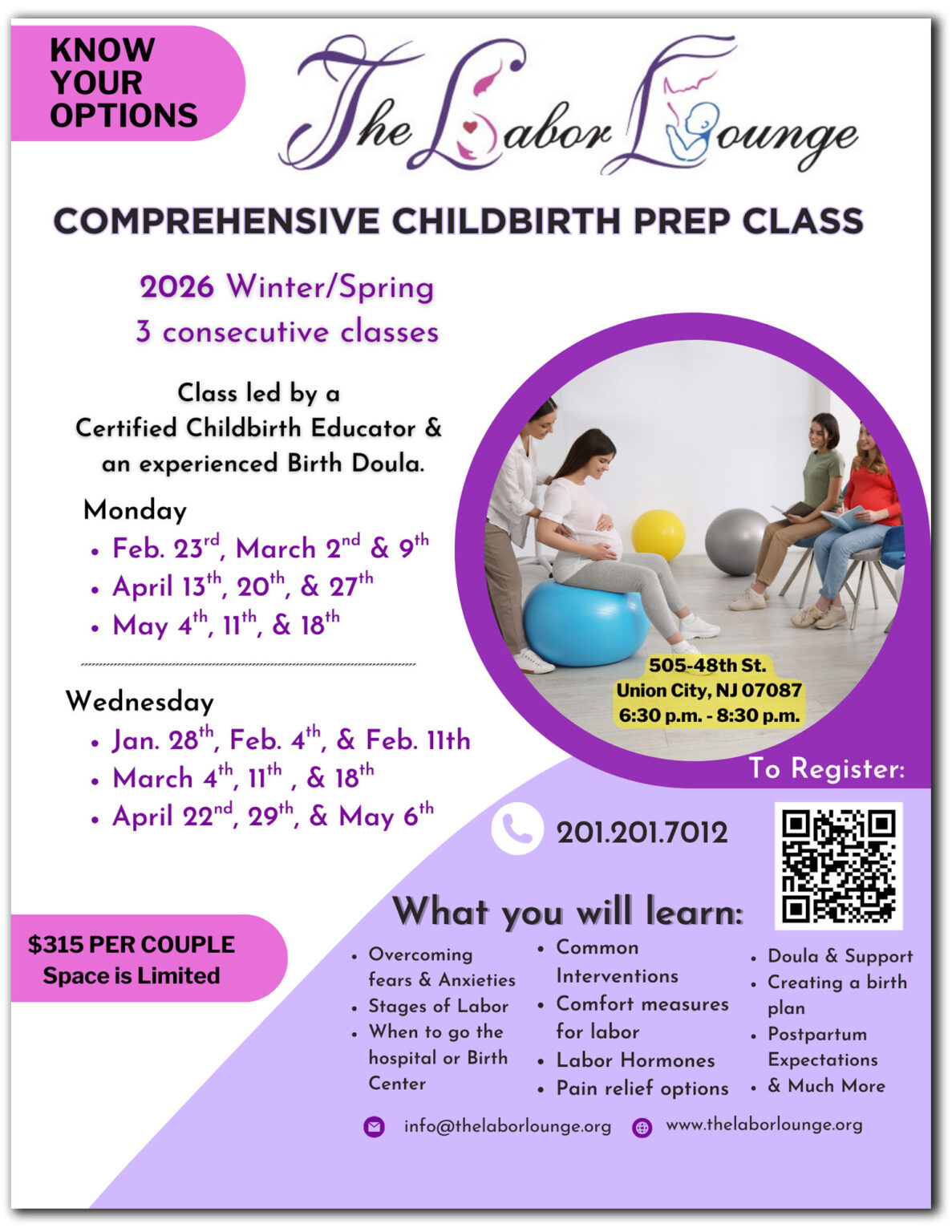 In-Person Childbirth Education